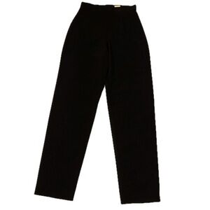 Women’s Size 3/4 Black Chic Dress Pants That Fasten in the Back